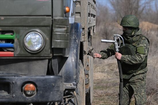 Russia Ukraine Military Operation Refuellers