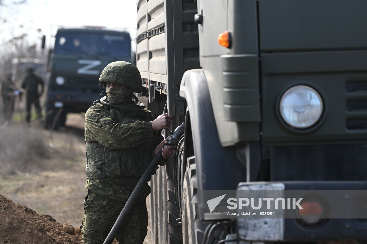 Russia Ukraine Military Operation Refuellers