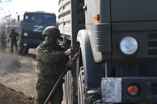 Russia Ukraine Military Operation Refuellers