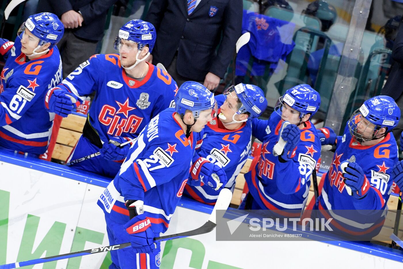 Russia Ice Hockey Kontinental League SKA - Dinamo Mn