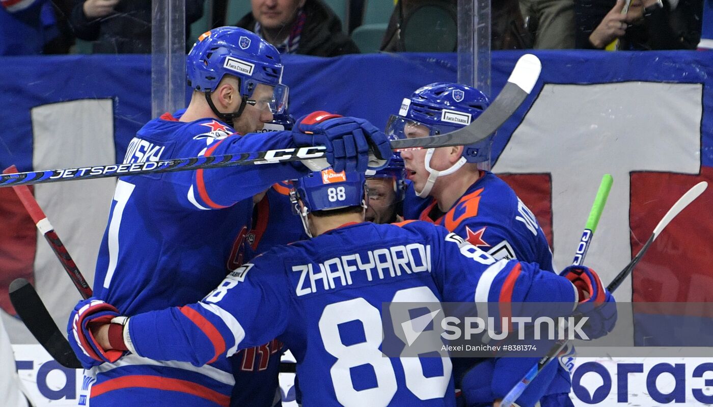 Russia Ice Hockey Kontinental League SKA - Dinamo Mn