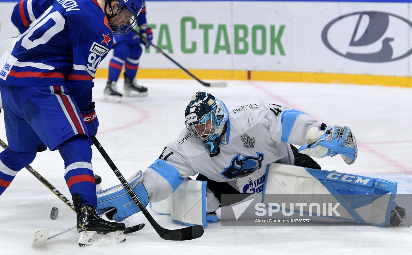 Russia Ice Hockey Kontinental League SKA - Dinamo Mn