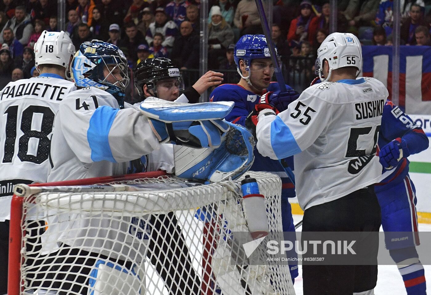 Russia Ice Hockey Kontinental League SKA - Dinamo Mn