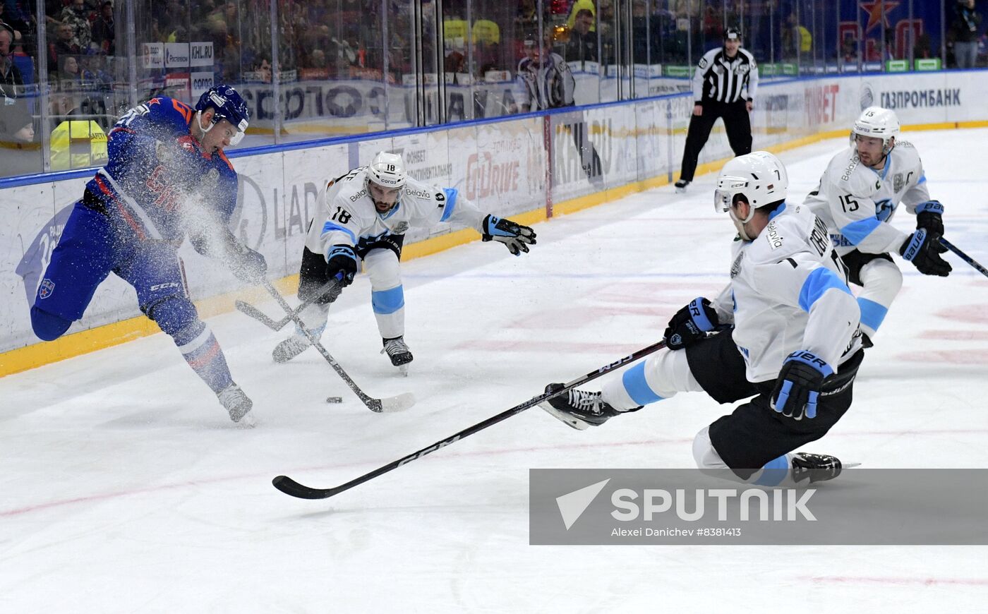 Russia Ice Hockey Kontinental League SKA - Dinamo Mn