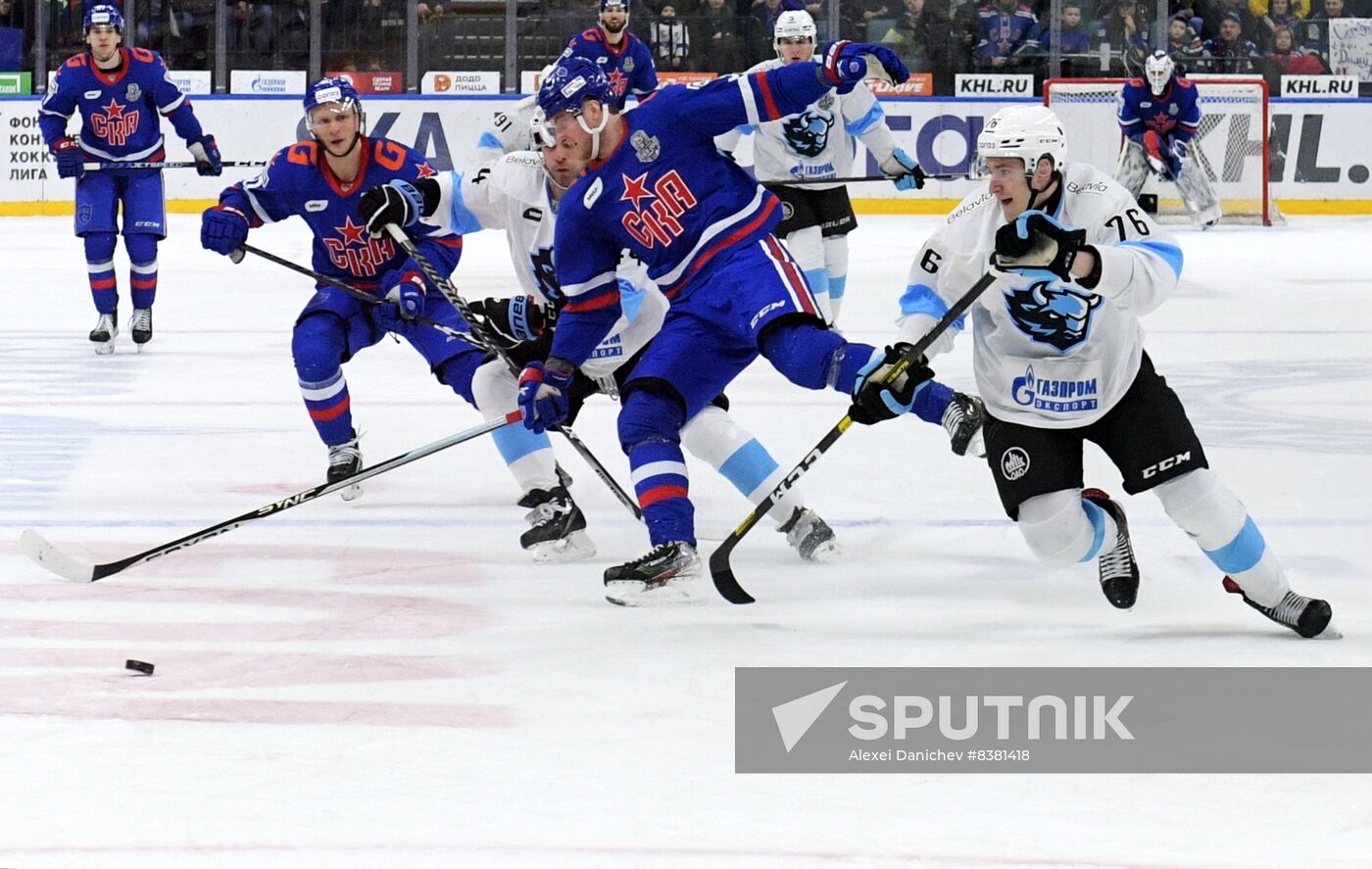 Russia Ice Hockey Kontinental League SKA - Dinamo Mn