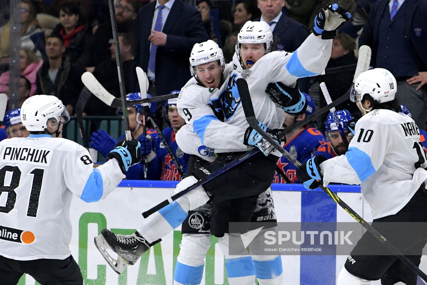 Russia Ice Hockey Kontinental League SKA - Dinamo Mn