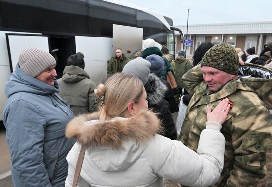 Russia Ukraine Military Operation POW Exchange