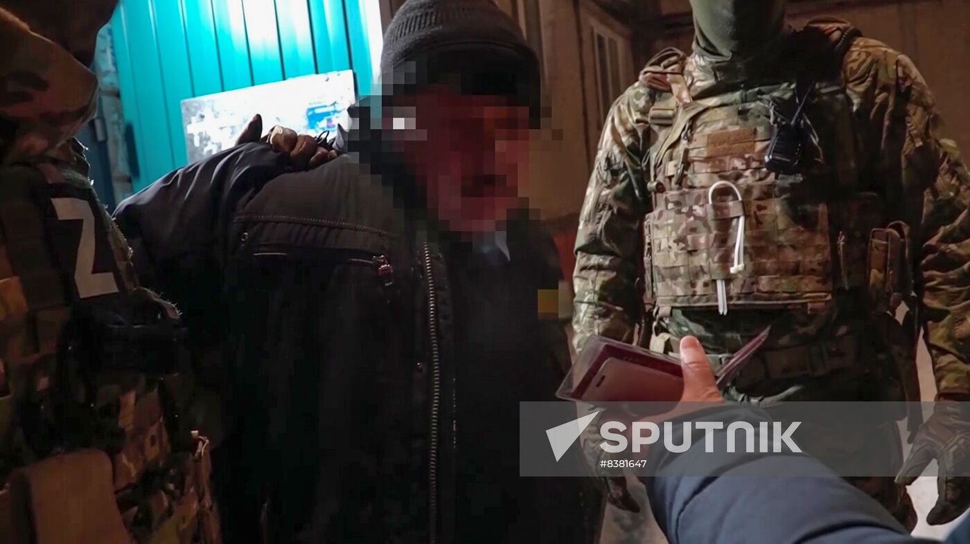 Russia Ukraine Intelligence Agent Detention