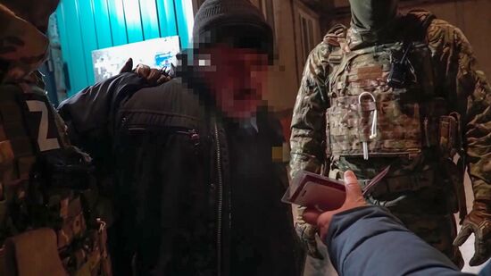 Russia Ukraine Intelligence Agent Detention