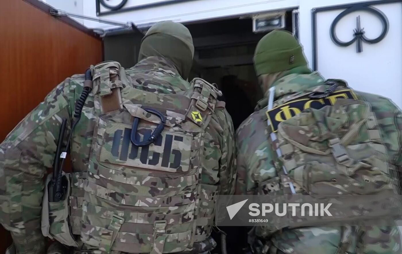 Russia Ukraine Intelligence Agent Detention