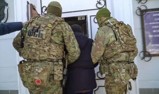 Russia Ukraine Intelligence Agent Detention