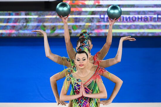 Russia Rhythmic Gymnastics Championship Group All-Around