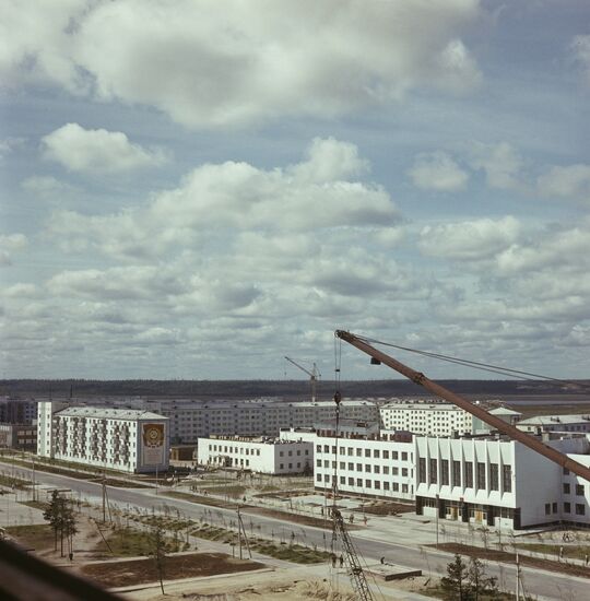 Active construction projects in Nadym