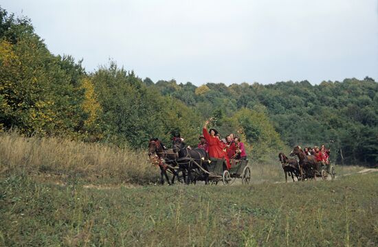 Rural wedding