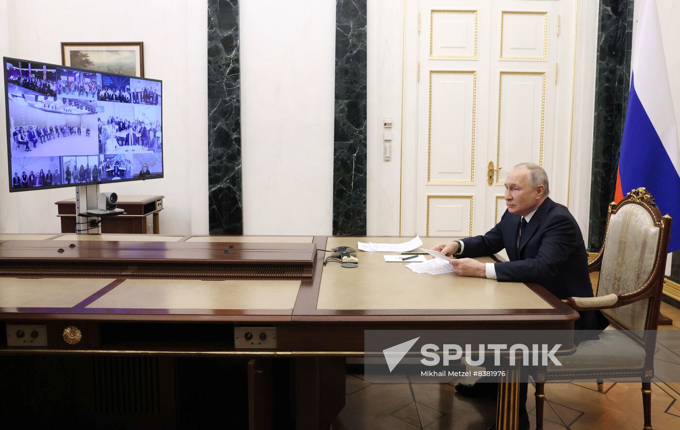 Russia Putin Teacher and Mentor Year