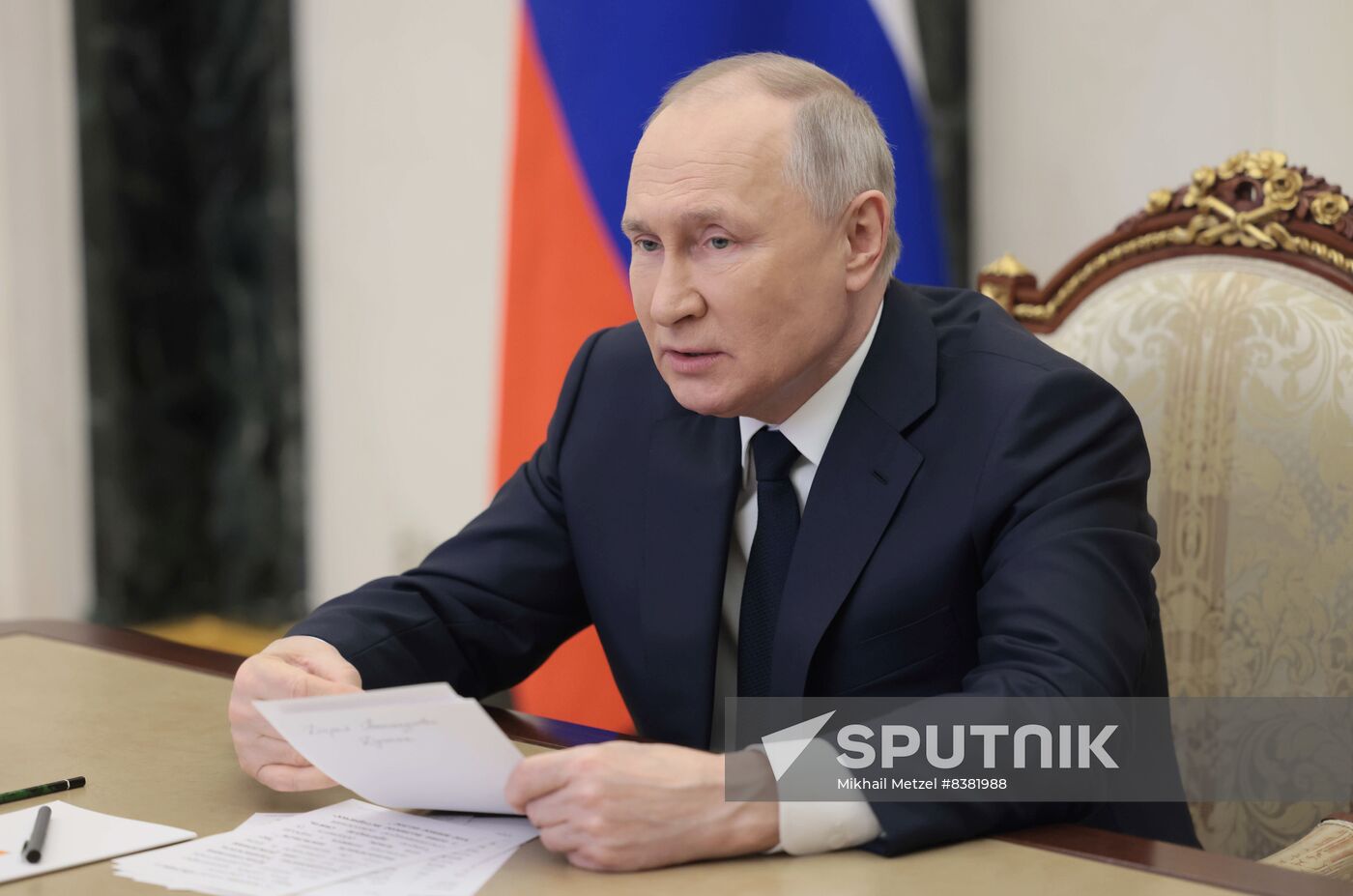 Russia Putin Teacher and Mentor Year