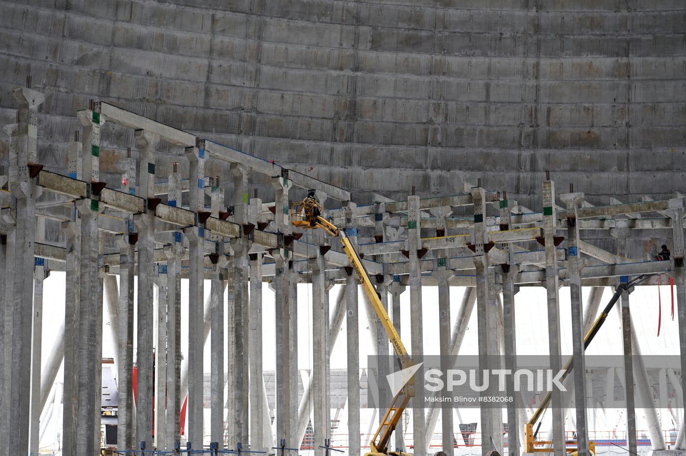 Russia Kursk II NPP Constructon