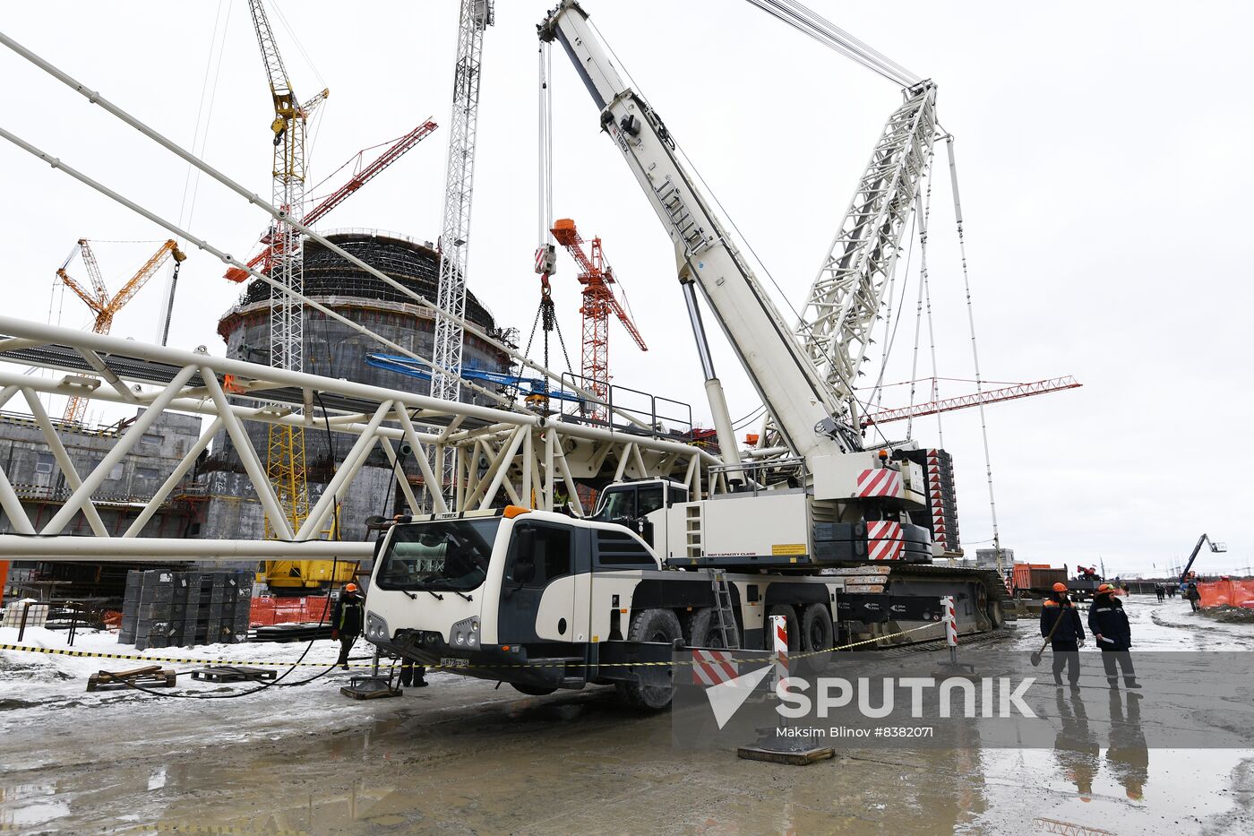 Russia Kursk II NPP Constructon