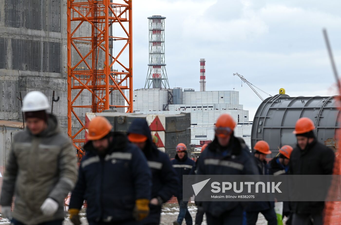 Russia Kursk II NPP Constructon