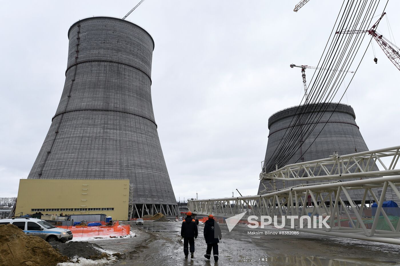Russia Kursk II NPP Constructon