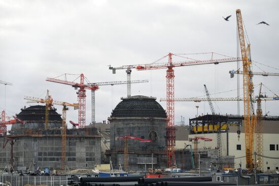 Russia Kursk II NPP Constructon