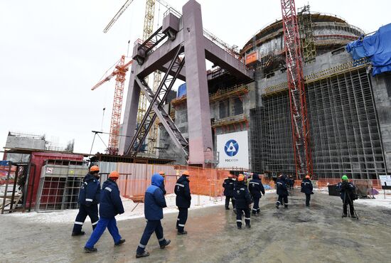 Russia Kursk II NPP Constructon