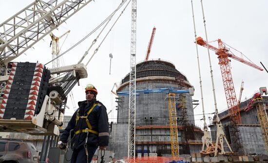 Russia Kursk II NPP Constructon
