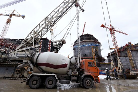 Russia Kursk II NPP Constructon
