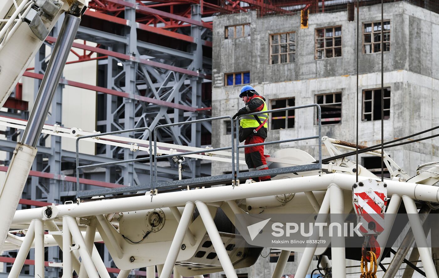 Russia Kursk II NPP Constructon