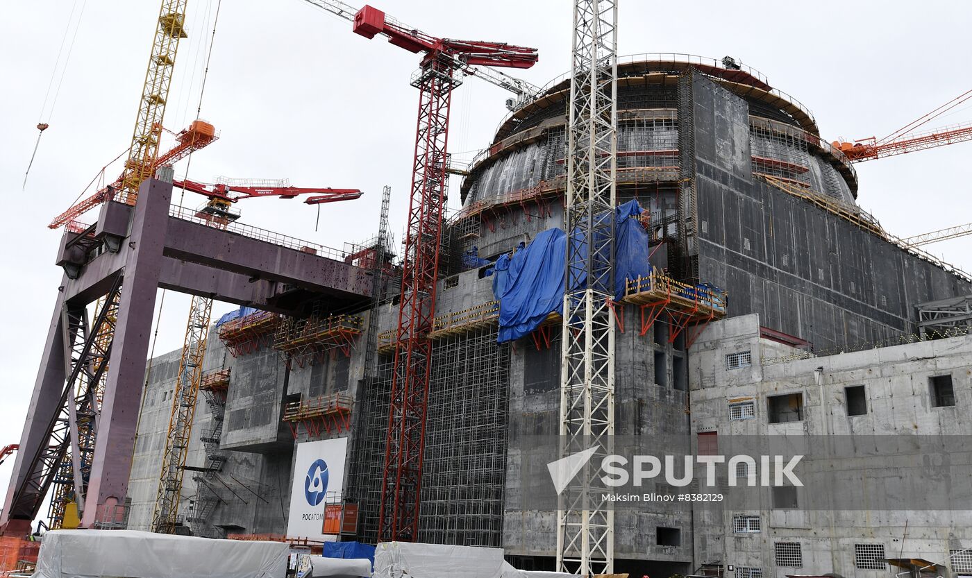 Russia Kursk II NPP Constructon