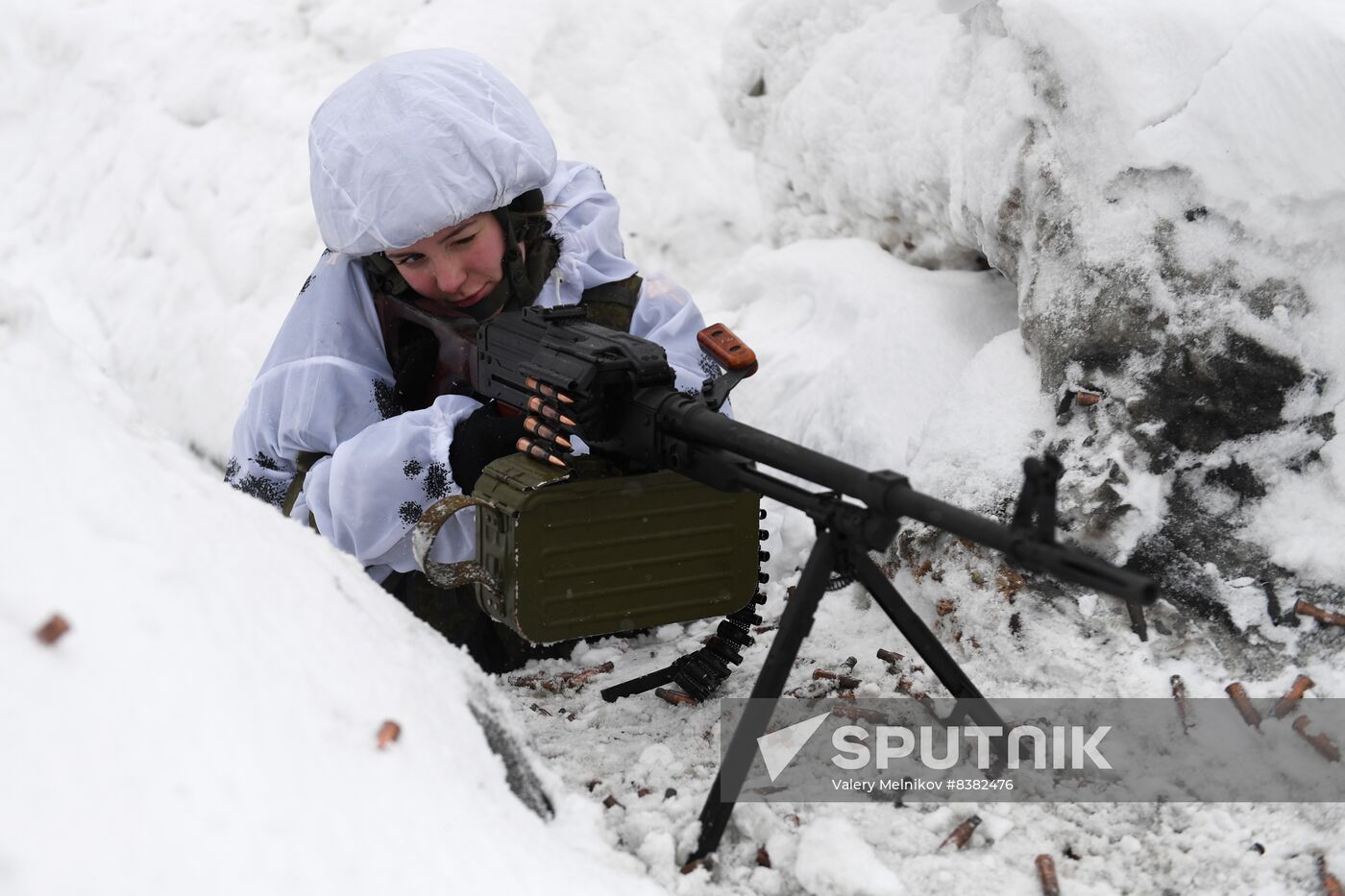 Russia Female Cadets Military Training