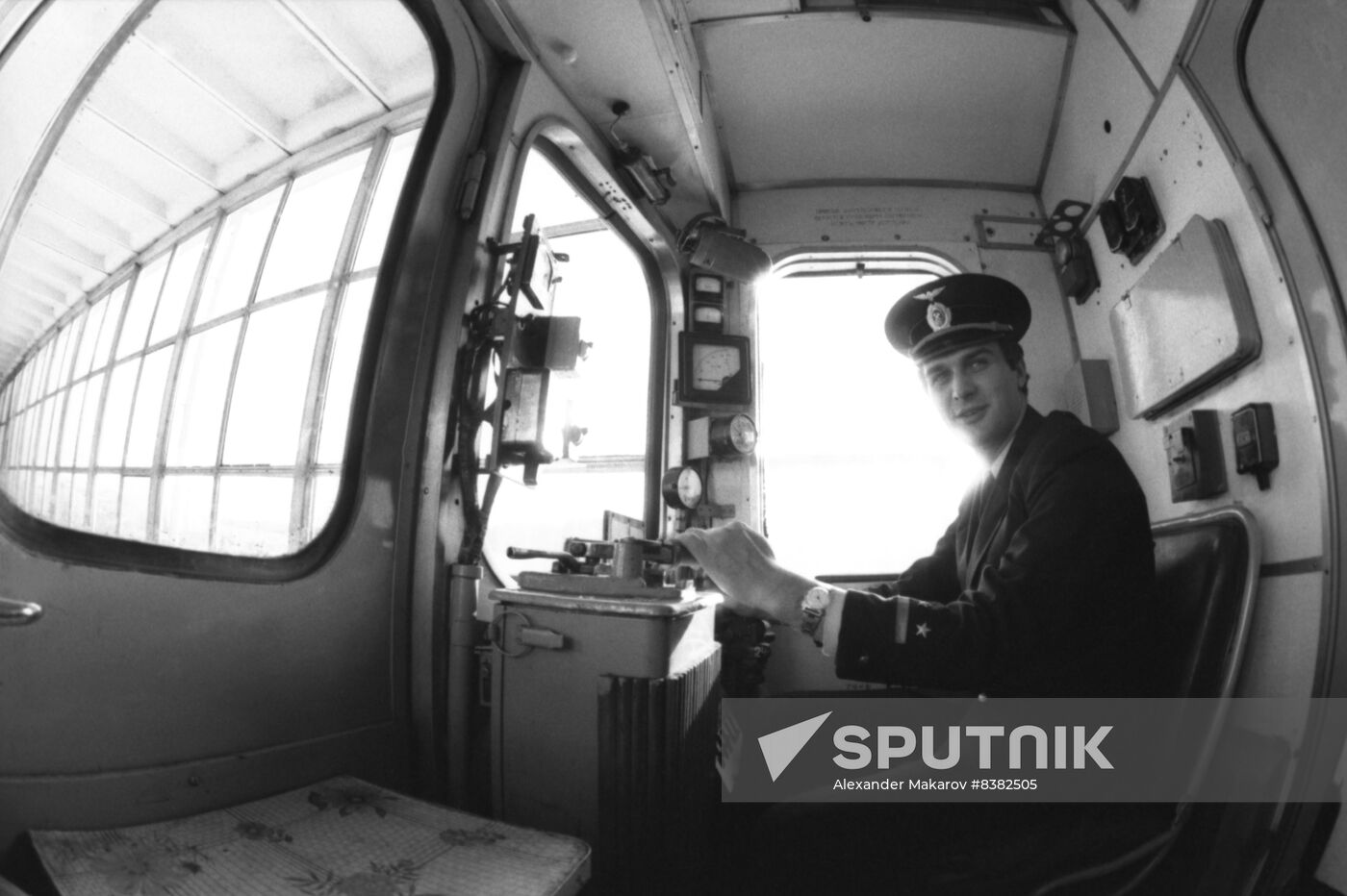 Moscow Metro train driver