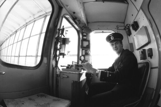 Moscow Metro train driver