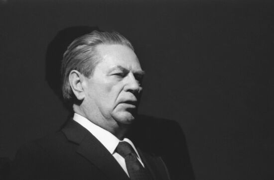 Soviet stage-and-screen actor Sergei Markushev