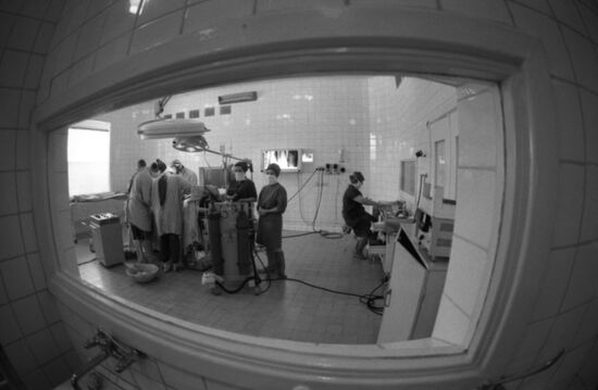 Soviet traumatologist Dr. Georgy Yumashev