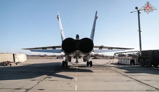Russia Ukraine Military Operation Jet Fighter
