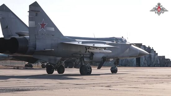 Russia Ukraine Military Operation Jet Fighter