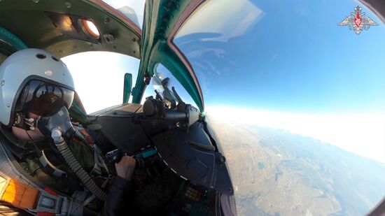 Russia Ukraine Military Operation Jet Fighter