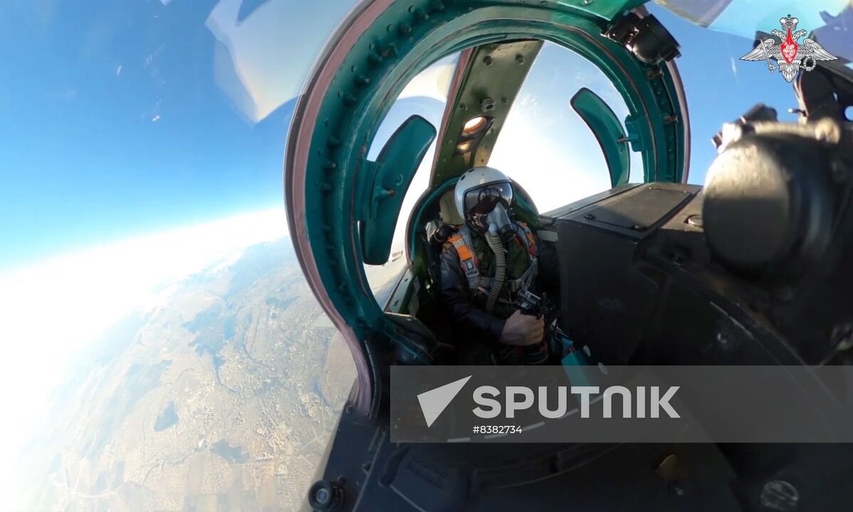 Russia Ukraine Military Operation Jet Fighter