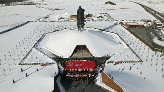 Russia WWII Rzhev Liberation Anniversary