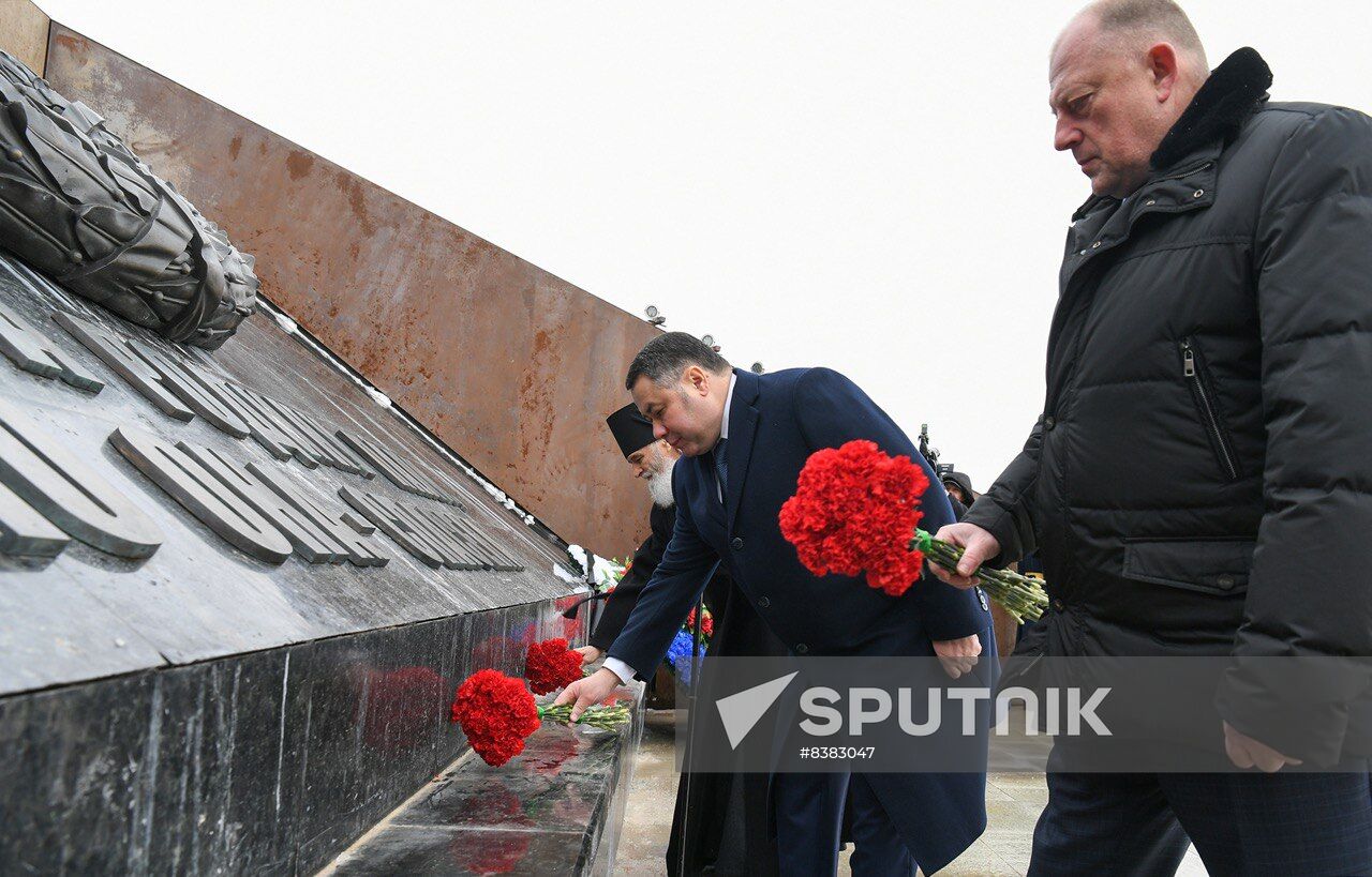 Russia WWII Rzhev Liberation Anniversary