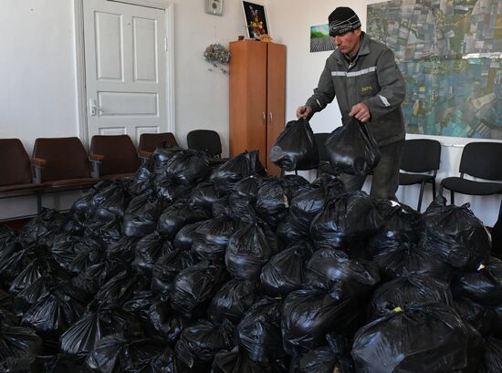 Russia Ukraine Military Operation Humanitarian Aid