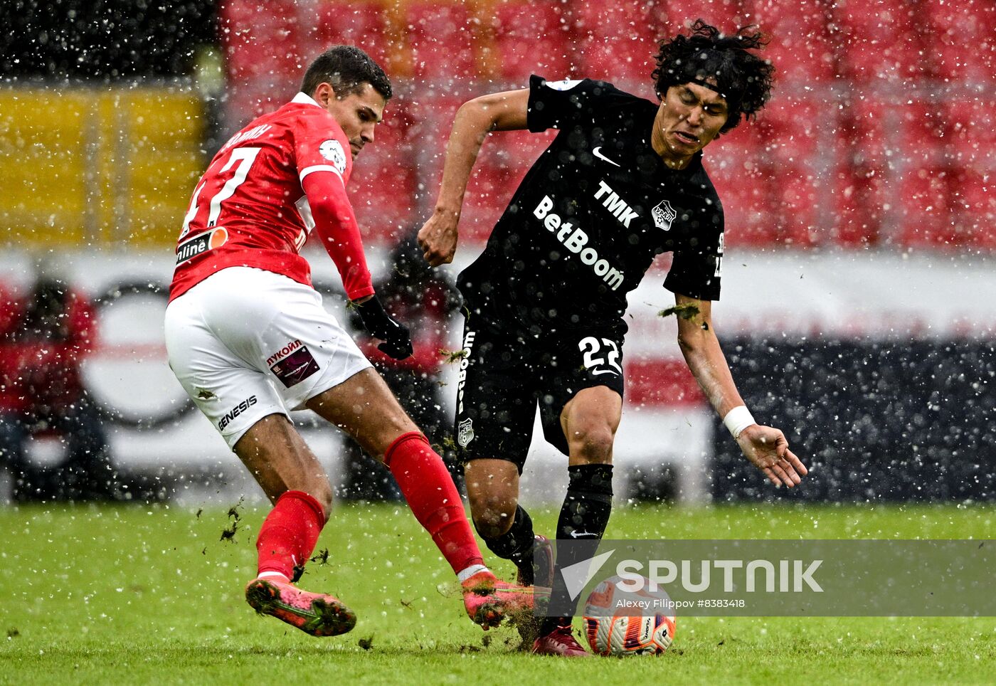 Russia Soccer Premier-League Spartak - Ural