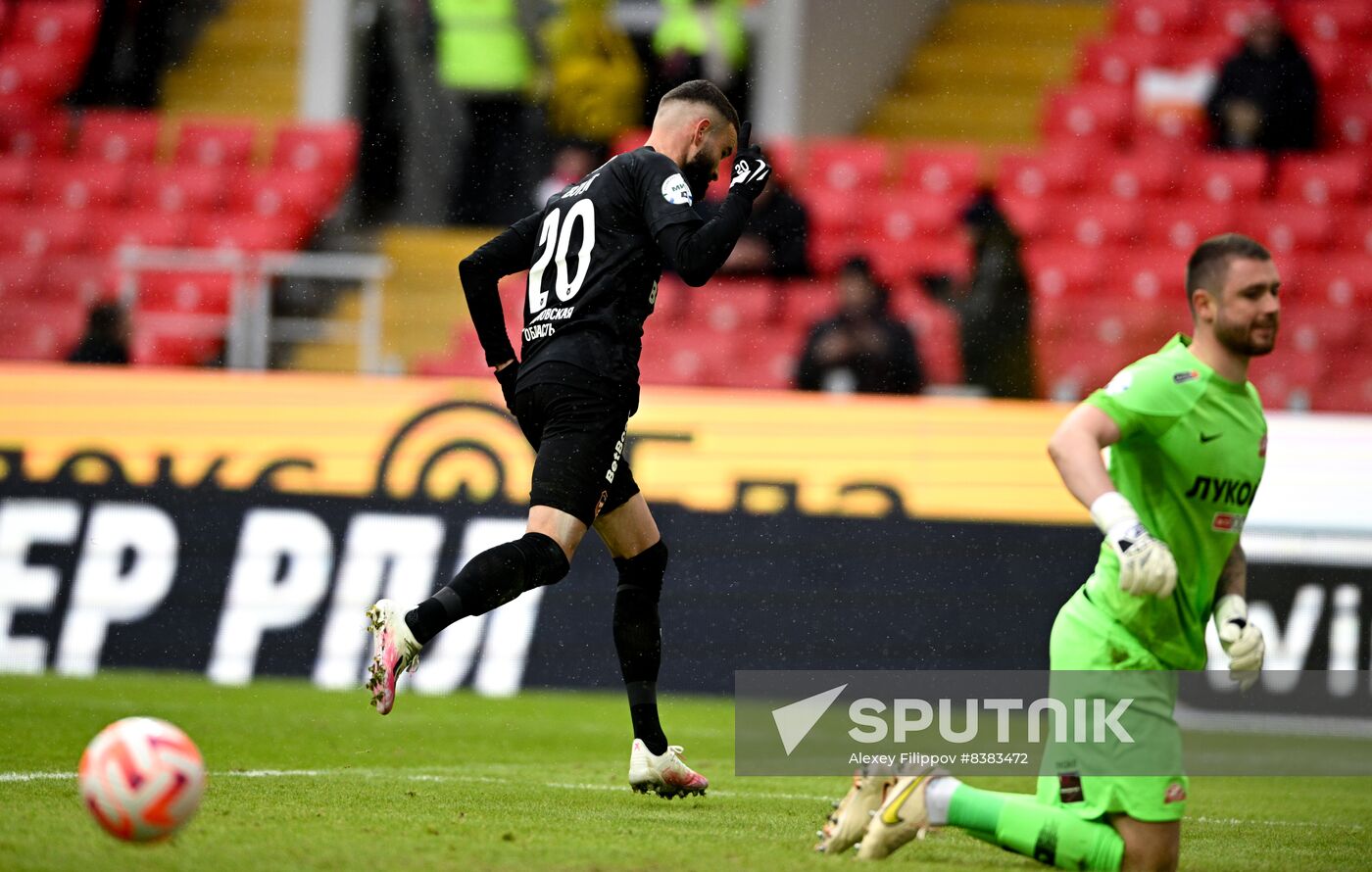 Russia Soccer Premier-League Spartak - Ural