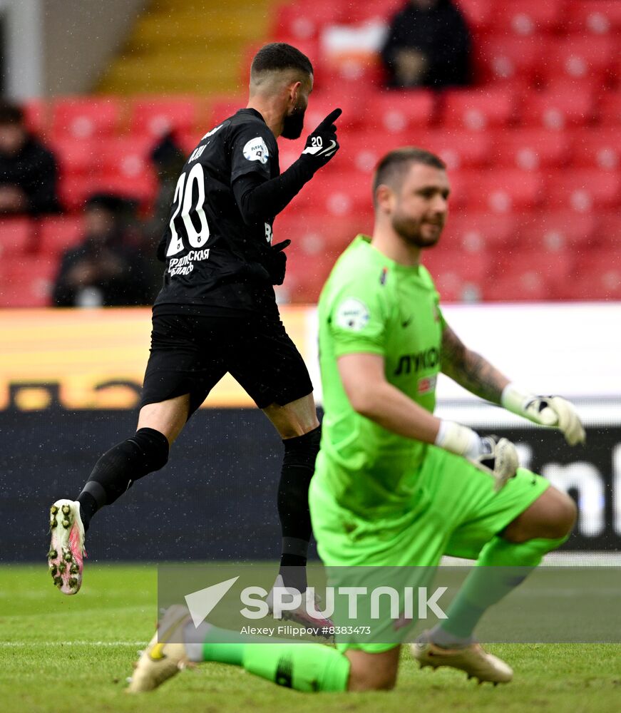 Russia Soccer Premier-League Spartak - Ural