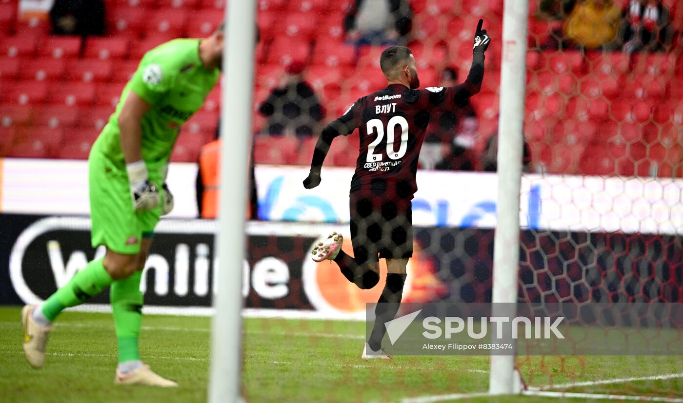 Russia Soccer Premier-League Spartak - Ural