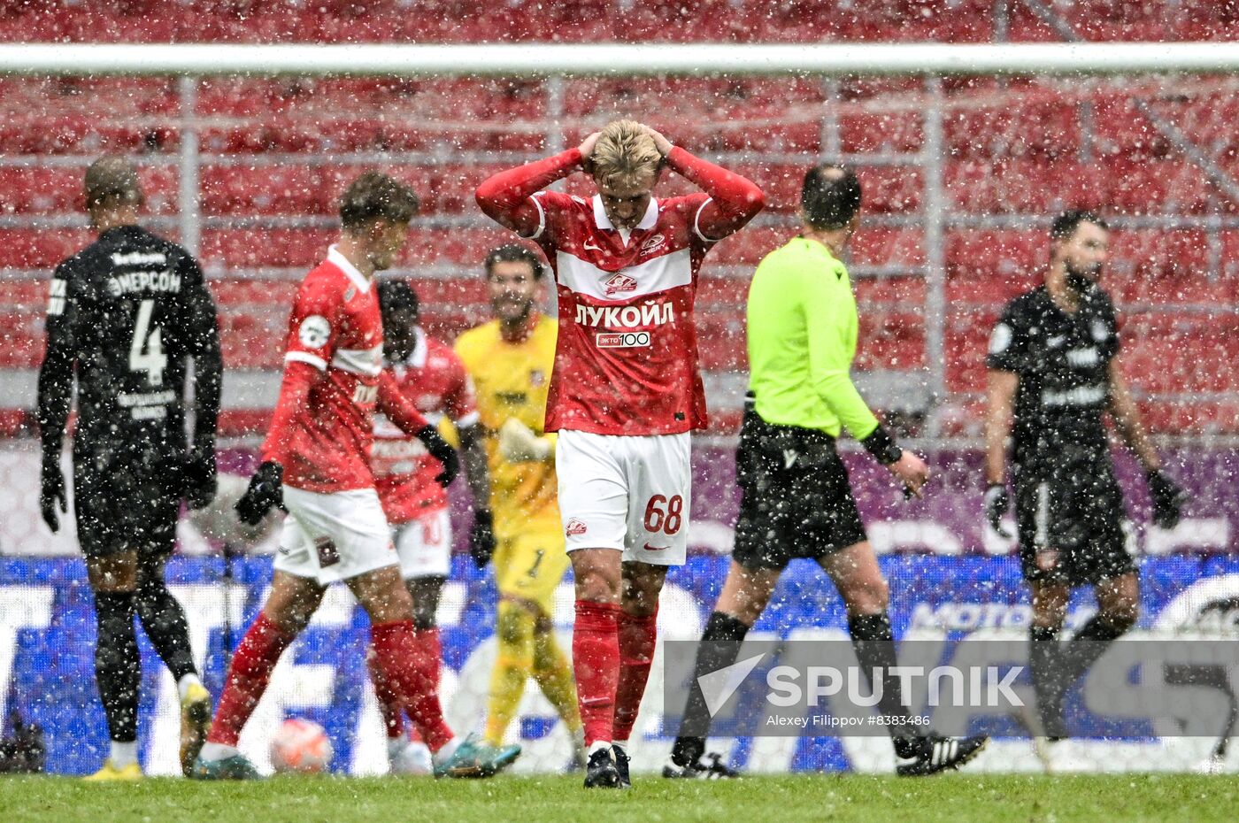 Russia Soccer Premier-League Spartak - Ural