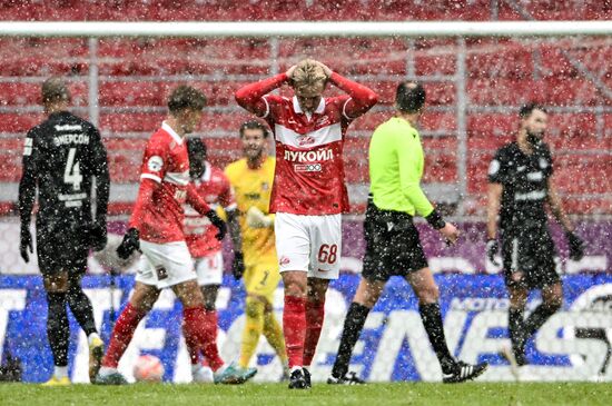 Russia Soccer Premier-League Spartak - Ural