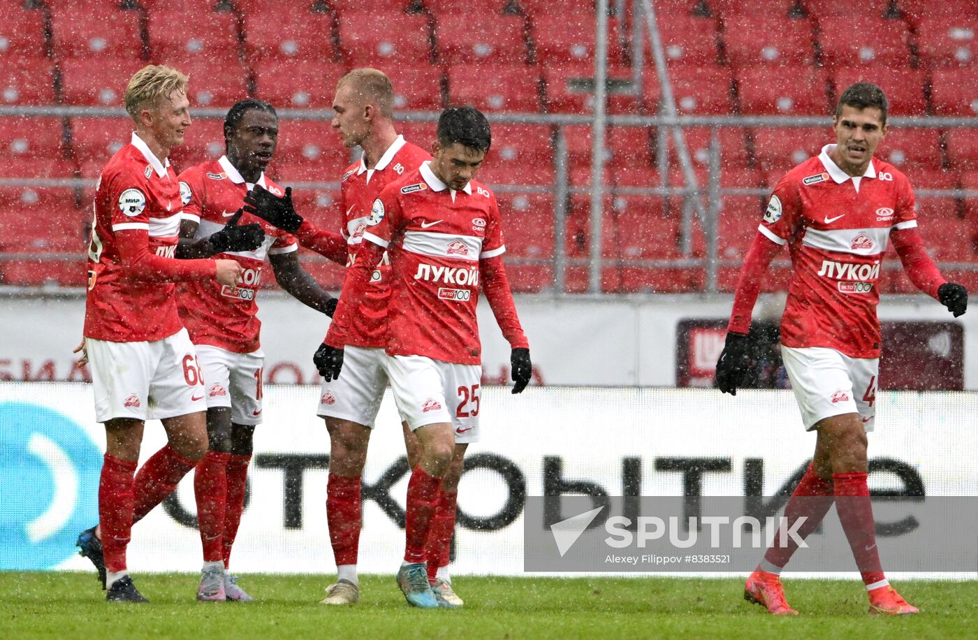 Russia Soccer Premier-League Spartak - Ural