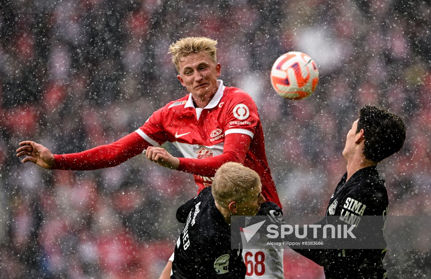 Russia Soccer Premier-League Spartak - Ural